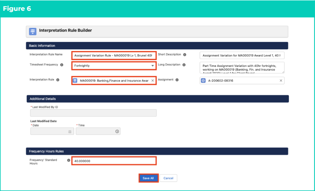 Screenshot 6 for QRG Interpretation Rule Builder - Create Interpretation Variation (Assignment)