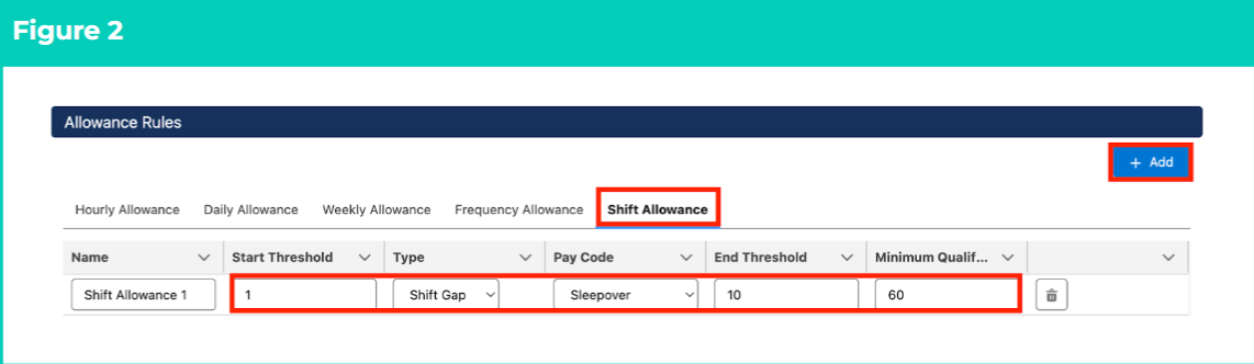 Screenshot 2 for QRG Interpretation Rule Builder - Populate Allowance, Leave & Allowance Junction Rule Breakpoints