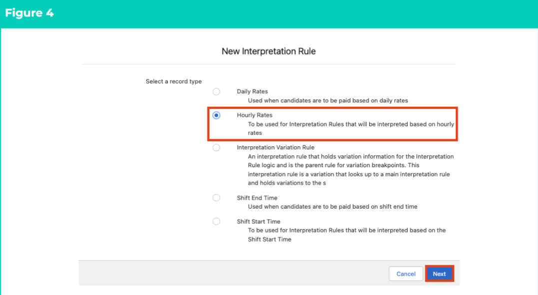Screenshot 4 for QRG Interpretation Rule Builder - Populate Hourly Rate Interpretation Rules