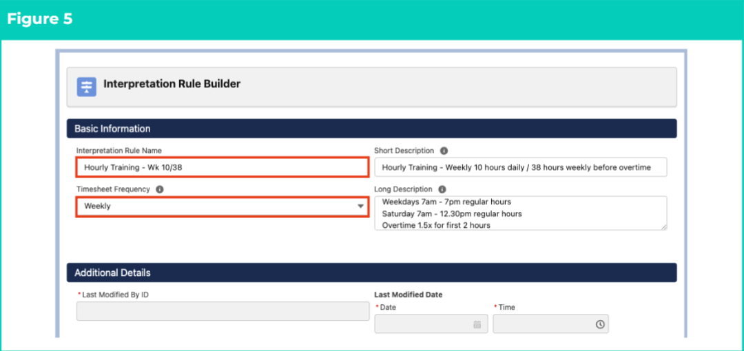 Screenshot 5 for QRG Interpretation Rule Builder - Populate Hourly Rate Interpretation Rules