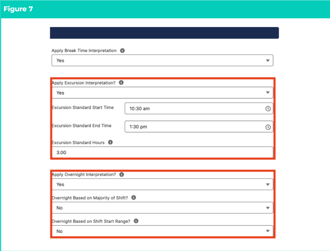 Screenshot 7 for QRG Interpretation Rule Builder - Populate Shift Time Interpretation Rules