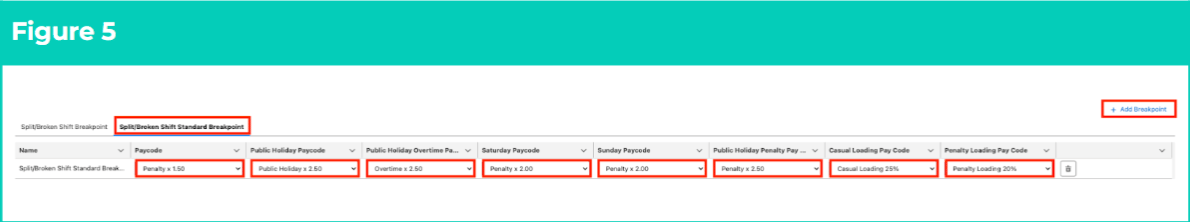Screenshot 5 for QRG Interpretation Rule Builder - Populate Split/Broken Shift & Sleepover Rules