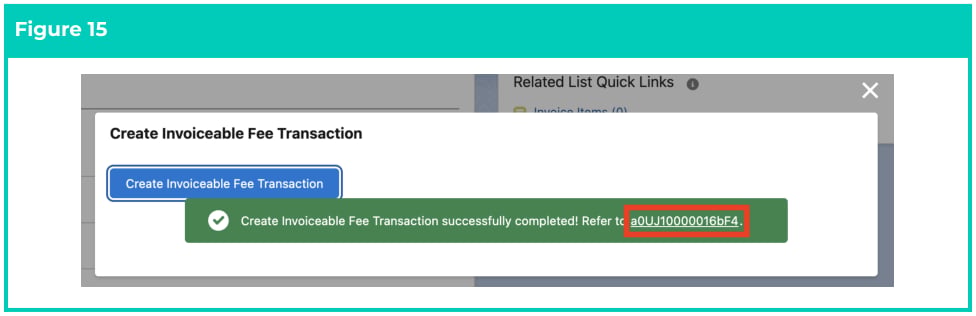 Screenshot from QRG Create Invoiceable Fees