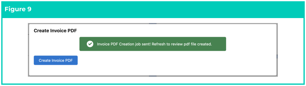 Screenshot from QRG Review Invoices