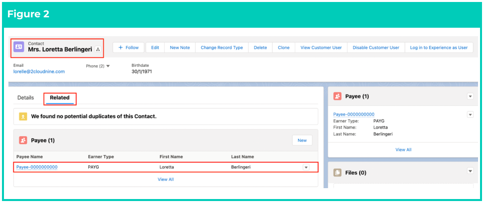 Screenshot from QRG Create Leave Takes - Payroll Users