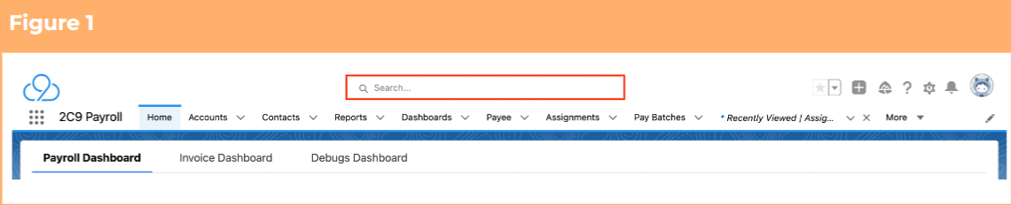 Screenshot from QRG Payee Leave Forecast