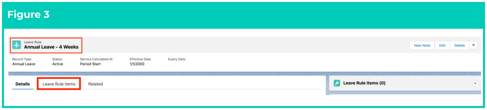 Screenshot from QRG Setup Leave Rule Items
