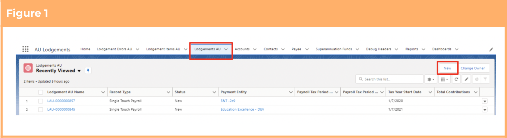 Screenshot from QRG Authorised Contacts