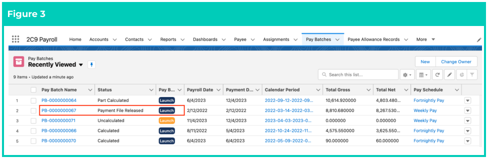Screenshot from QRG Reverse Payee Pay Batch