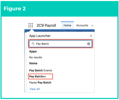 Screenshot from QRG Create a New Pay Batch