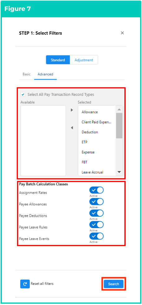 Screenshot from QRG Create a New Pay Batch