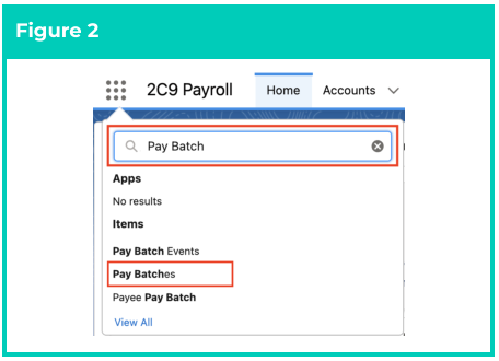Screenshot from QRG View Leave Accruals via Pay Batch Manager