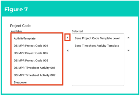 Screenshot from QRG Rate Calculator Template - Final Setup