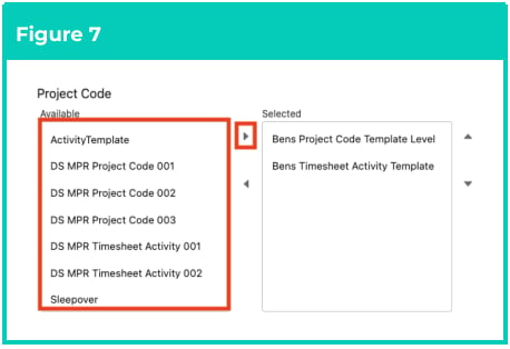 Screenshot from QRG Rate Calculator Template - Final Setup