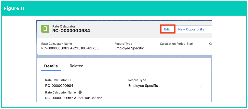 Screenshot from QRG Rate Calculators - Preview, Clone & Save as Template