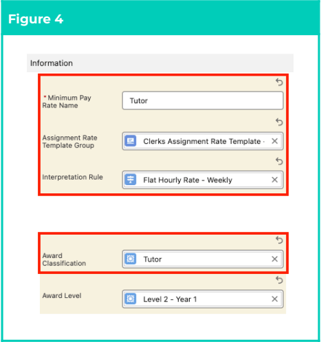 Figure 4 - Information section