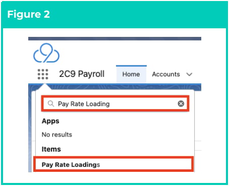 Screenshot from QRG Create a Pay Rate Loading Record - MPR