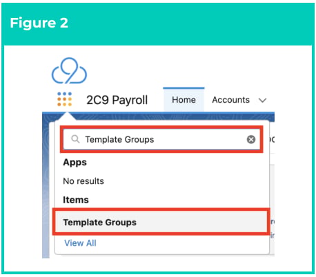 Screenshot from QRG Create a Payee Timesheet Allowance Template Group