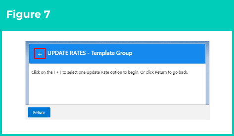 Figure 7: screenshot for QRG Update Rates Automation - Assignment Rate Template Groups