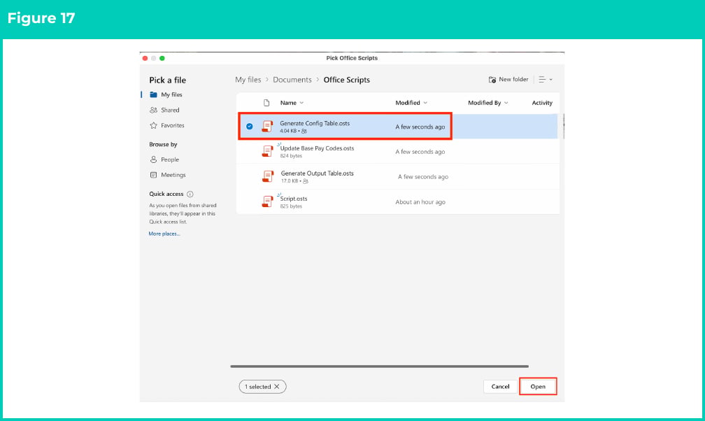 Figure 17: screenshot for QRG Rates Generator Import Tool - Setup Instructions