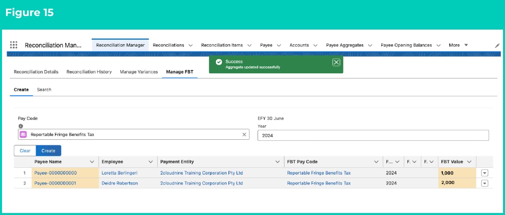 Figure 15: screenshot for QRG FBT File Upload