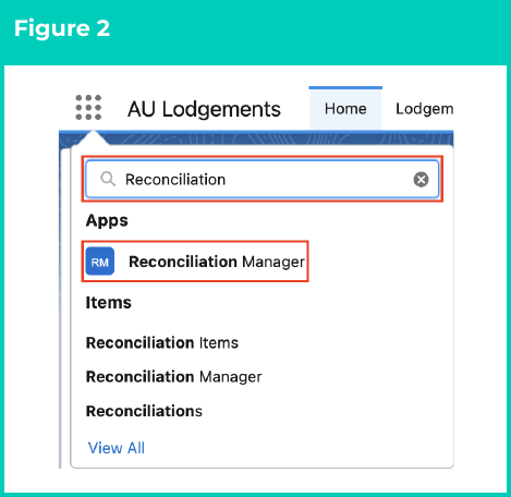 Figure 2: screenshot for QRG Manage FBT