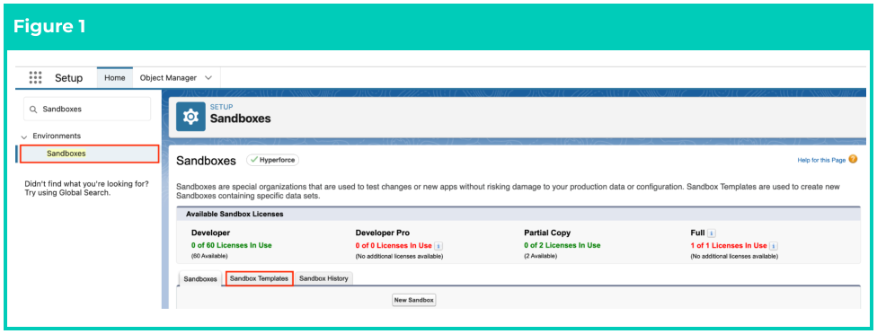 Screenshot from 2cloudnine Sandbox Creation & Refresh Guide v1.4