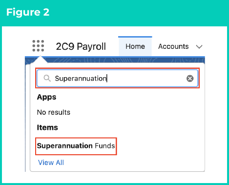 Figure 2: screenshot for QRG Create Superannuation Fund - Self Managed
