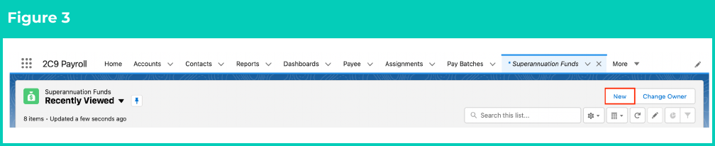 Figure 3: screenshot for QRG Create Superannuation Fund - Self Managed