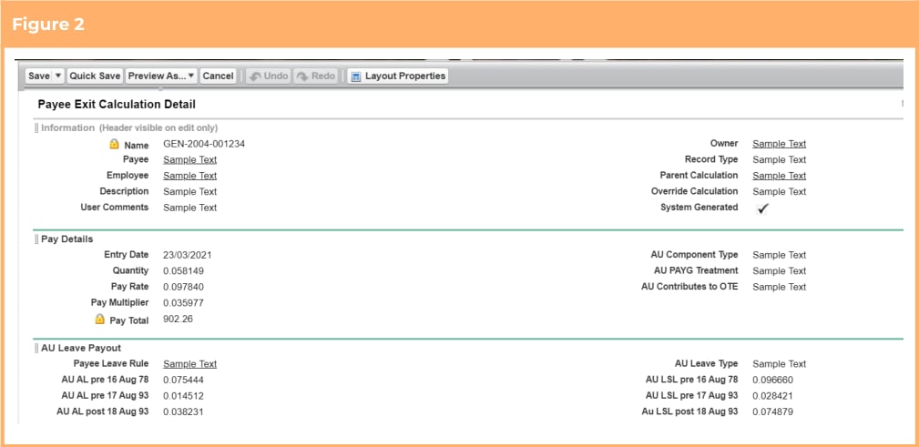 Screenshot from 2cloudnine Payroll v1.144 Lilly Pilly Release Upgrade Guide Version 2