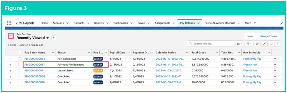 Screenshot from QRG Reverse Payee Pay Batch