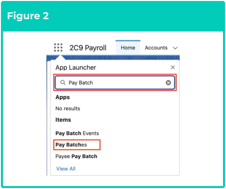 Screenshot from QRG Calculate a Pay Batch