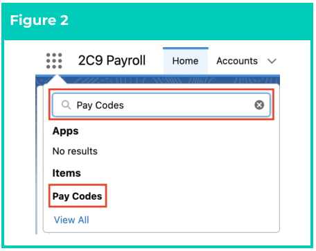 Screenshot from QRG Create Pay Codes - Allowance Pay Codes
