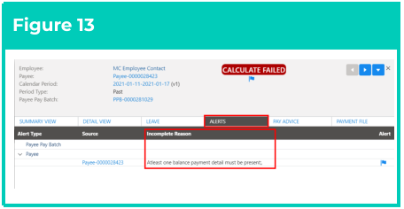 Screenshot from QRG Calculate a Pay Batch