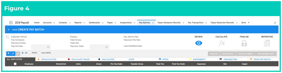 Screenshot from QRG Create a New Pay Batch