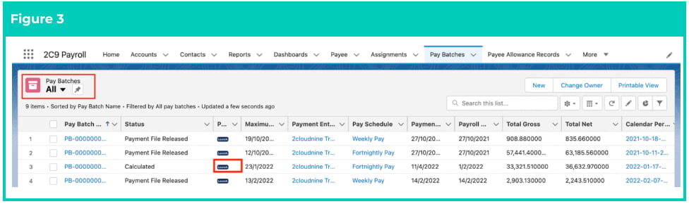 Screenshot from QRG View Leave Accruals via Pay Batch Manager