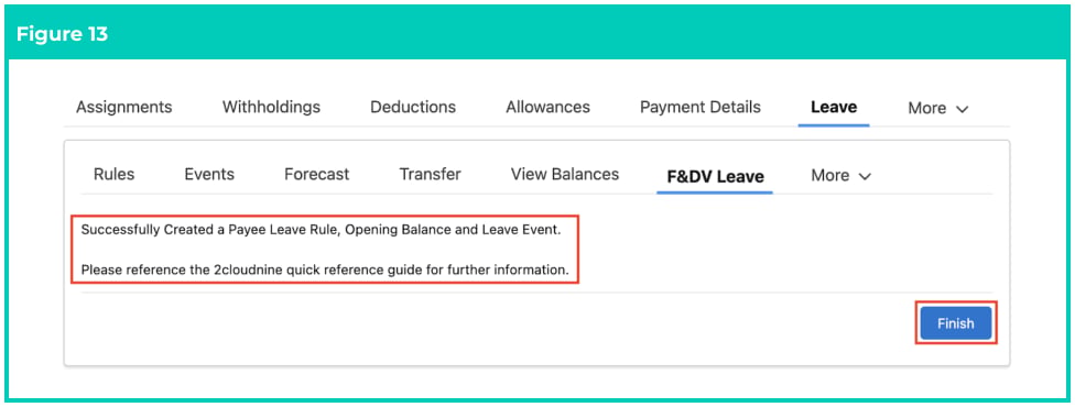 Screenshot from QRG Family and Domestic Violence Leave