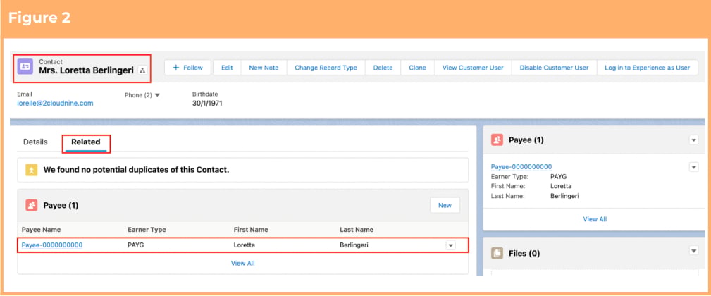 Screenshot from QRG Send Email Notifications to Leave Approvers