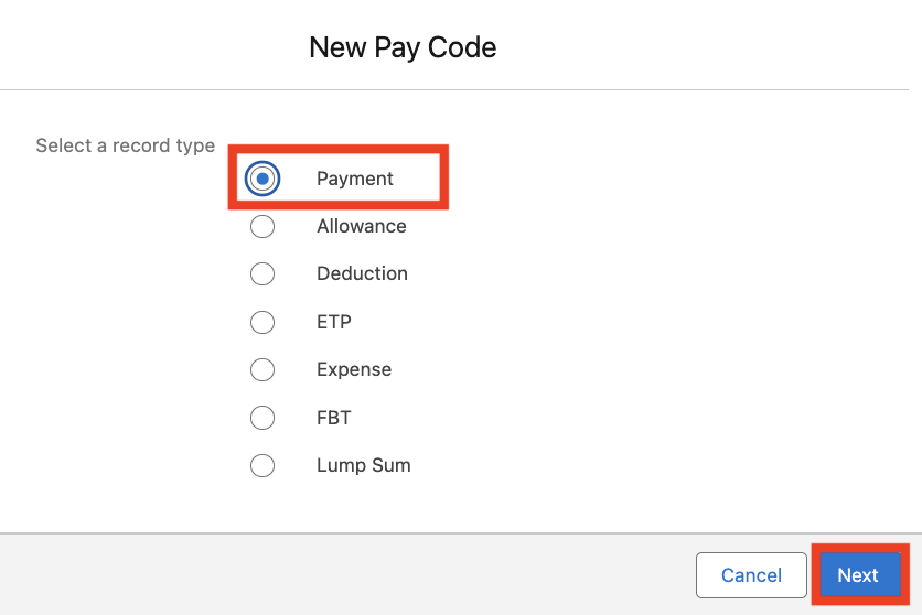 Screenshot from QRG Create Pay Codes - Payment Pay Codes