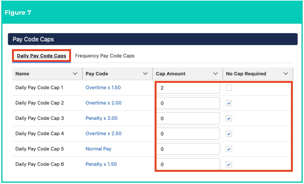 Screenshot from QRG Interpretation Rule Builder - Create Breakpoints & Pay Code Caps