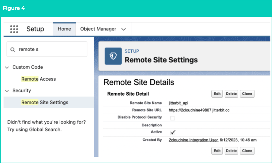 Screenshot from 2cloudnine Integrated Import Tool - Configuration and Implementation Guide