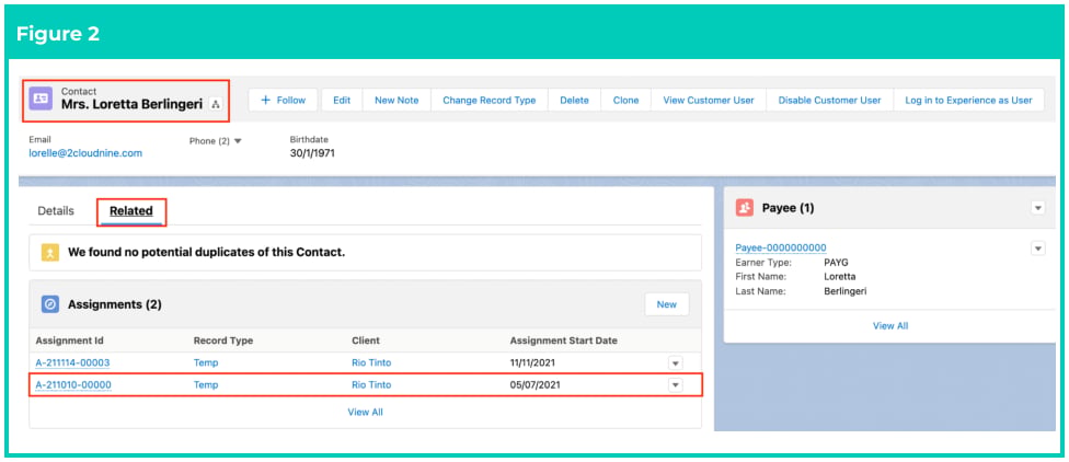 Screenshot from QRG Create an Expense Claim as a Payroll User