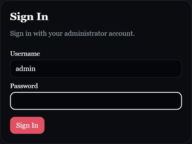 Edge Sign In dialog with username and password fields