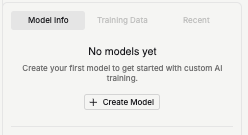 Go to Models button Go to Models button