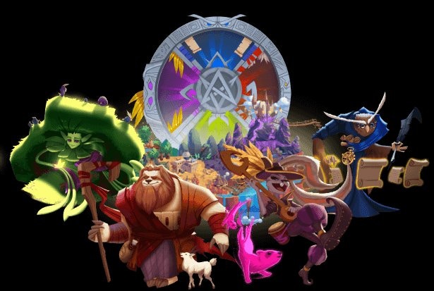 The four Ancients: Curator, Shepherd, Caretaker, and Bard: with the seasonal wheel