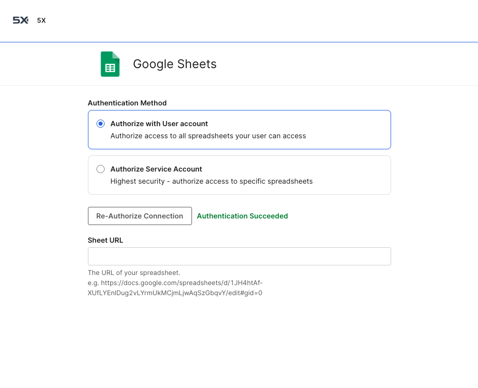 Connector Configuration Form