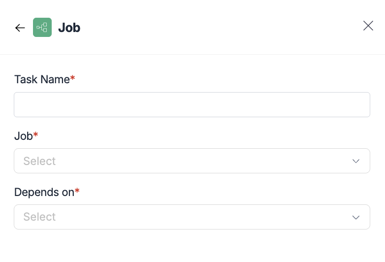 Parallel Job Task Configuration