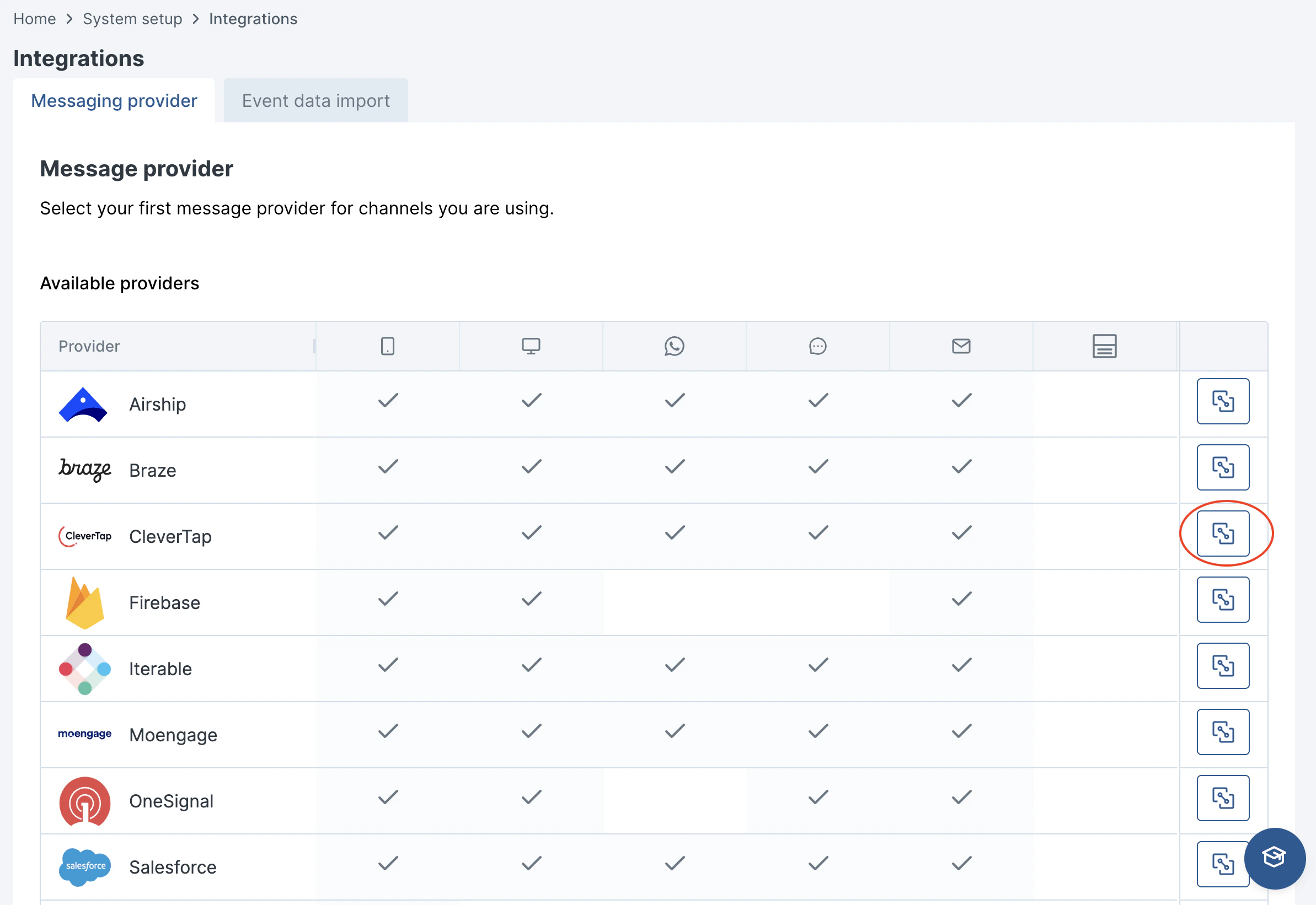 Aampe Composer Provider Menu Pn
