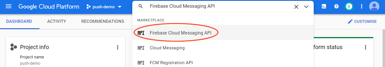 1 Cloud Message Api Pn