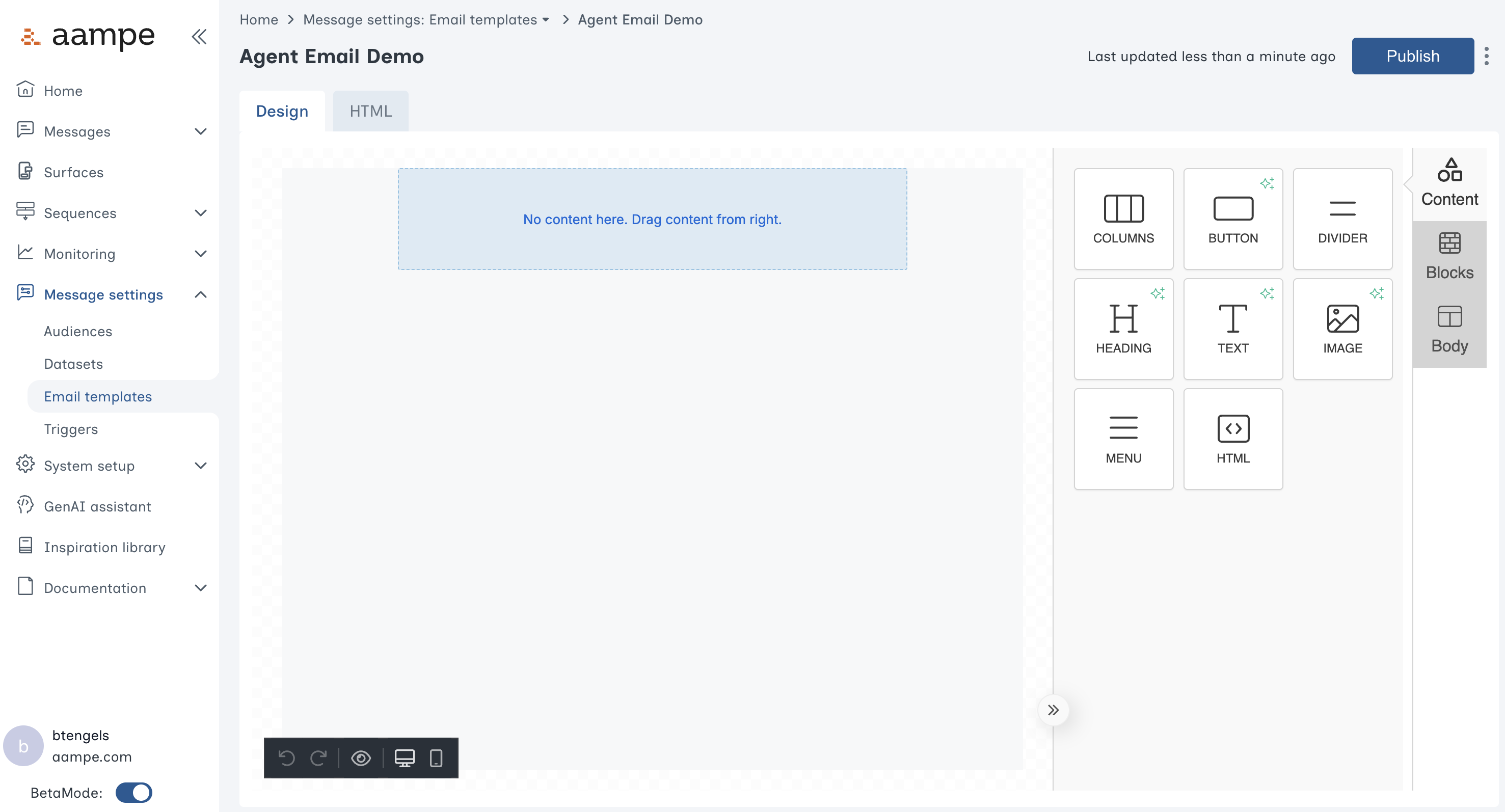 Email Builder Pn